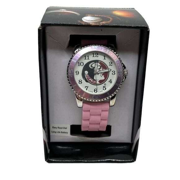 Florida State Seminoles 'FSU' Game Time Collegiate Series Stainless Steel Watch - Picture 2 of 14